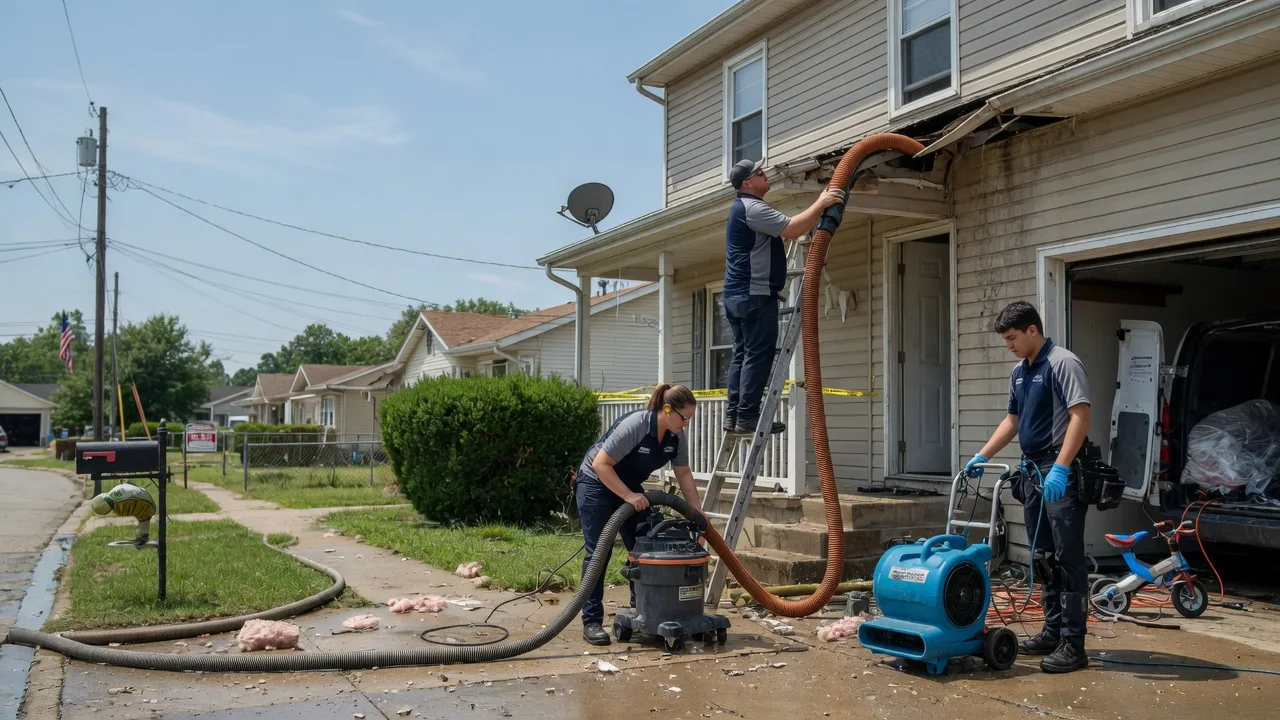 Water Damage Restoration in Greencastle, IN near me